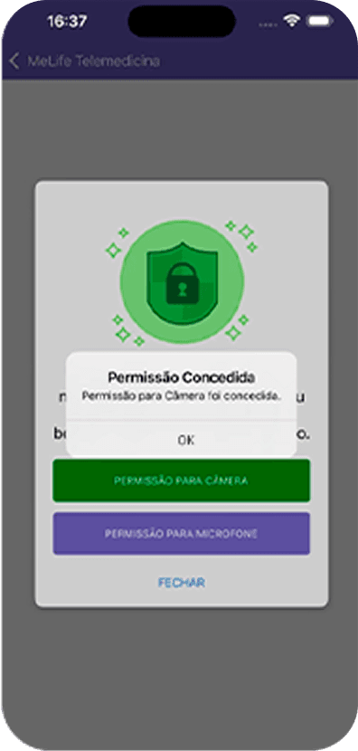 Conectando ao médico